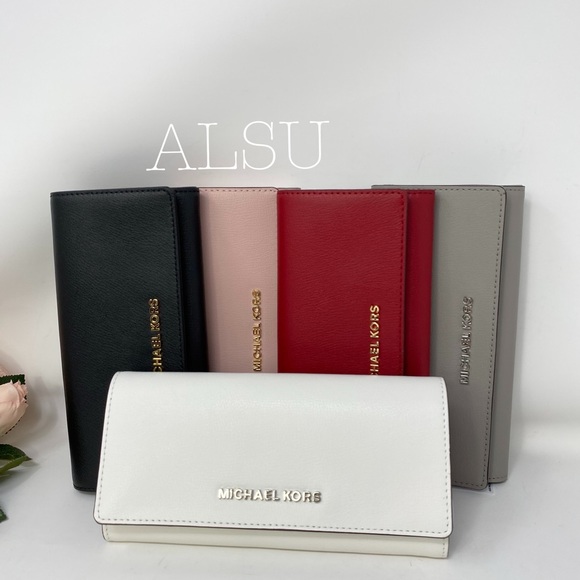 Michael Kors Large Carryall Wallet Le Scarlet Red - Picture 8 of 8